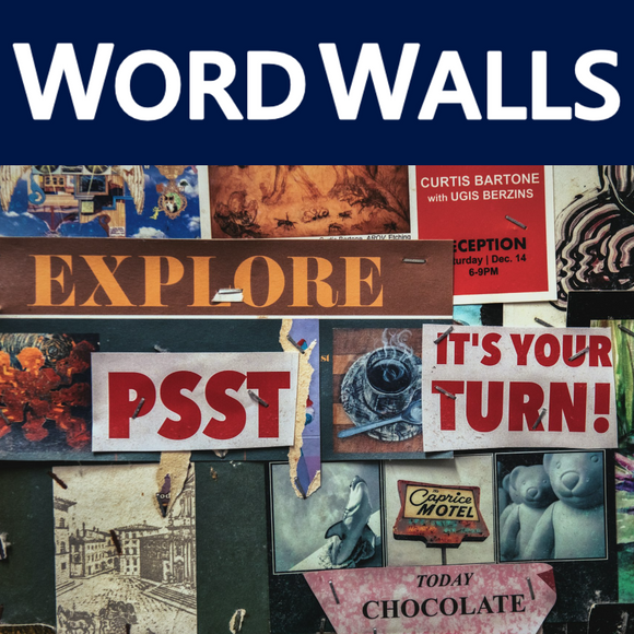Word Walls Cover Picture with images and vocabulary for Social Studies classrooms and bulletins boards. 