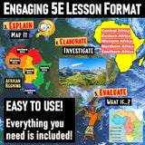 5 Regions of Africa Geography Lesson & Culture Activities - Microsoft Digital Resources