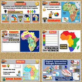 5 Regions of Africa Geography Lesson & Culture Activities - Google Digital Resources