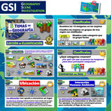 Five Themes of Geography Dual Language Walk-Around Activity | English + Spanish