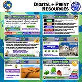 Five Themes of Geography Dual Language Walk-Around Activity | English + Spanish