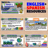 Five Themes of Geography Dual Language Walk-Around Activity | English + Spanish