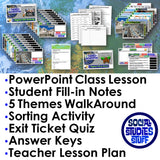 Five Themes of Geography Classify Lesson - Investigate Walk-Around Activity