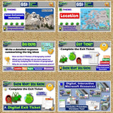 5 Themes of Geography Classify Lesson & WalkAround Activities - MS Digital Resources