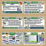 5 Themes of Geography Research Project - Globe-Man Activity | Print & Digital