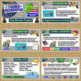 The 5 Themes of Geography Research Project - City Mosaic PBL - MS Digital Resources