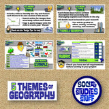 5 Themes of Geography Research Project - City Mosaic Activity | Print & Digital