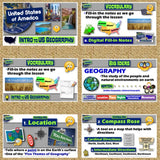 The 5 Themes of Geography United States Lesson & Map Activities - MS Digital Resources