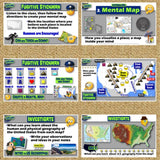 The 5 Themes of Geography United States Lesson & Map Activities - MS Digital Resources