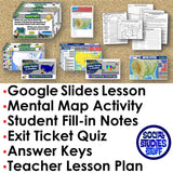 US Geography Intro Lesson - United States Map Skills Practice | Print & Digital