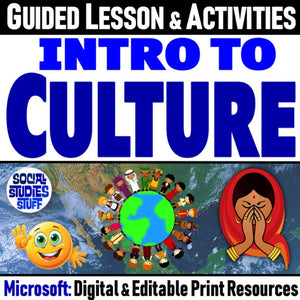 Explore Culture & Cultural Traits Social Studies Stuff Lesson Resources