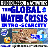 Examine Water Scarcity 5-E Intro Lesson | What is the Water Crisis? | Microsoft