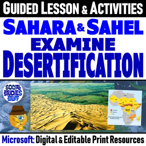 Global Water Crisis Desertification Causes and Effects Social Studies Stuff Lesson Resources