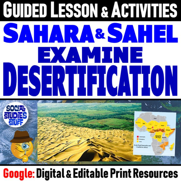 Global Water Crisis Desertification Causes and Effects Social Studies Stuff Lesson Resources