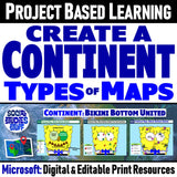 Create a Continent Project and Rubric Map Skills PBL Social Studies Stuff Lesson Resources