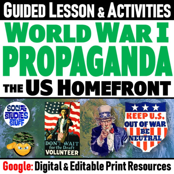 US Enters World War 1 Social Studies Stuff Google WWI Lesson Resources