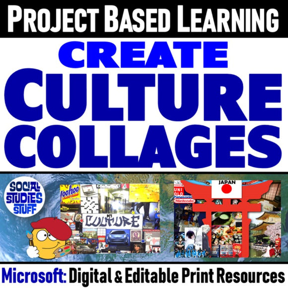 Create a Culture Collage Project and Rubric Social Studies Stuff Lesson Resources