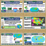 Absolute & Relative Location Lesson & Map Activities - Microsoft Digital Resources