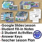 Absolute & Relative Locations Lesson - Map Skills Practice | Print & Digital