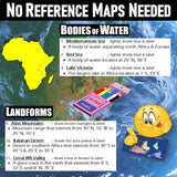 Africa Create a Map Worksheet - Africa Geography Activity - Microsoft Resource