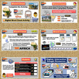 Africa Geography, Map Activities, and Misconceptions Lesson - Google Digital Resources