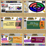 Africa PEGS Factors Lesson - Politics Economy Geography Social - MS Digital Resources