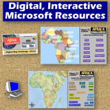 African Geography & Africa Map Skills Practice Activities - Microsoft Digital Resources