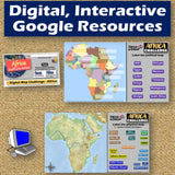 African Geography & Africa Map Skills Practice Activities - Google Digital Resources