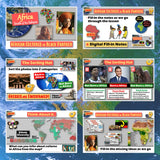 African Cultures Lesson + Movie Investigation Activity | Geography of Africa