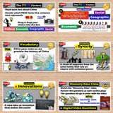 Educational software interface with various educational activities on a wooden surface