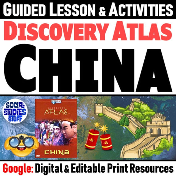 Ancient China Culture, Geography & Inventions Lesson Activities - Google Digital Resources