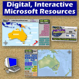 Australia Geography & Oceania Map Skills Practice Activities - Microsoft Digital Resources