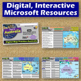 Australia Geography & Oceania Map Skills Practice Activities - Microsoft Digital Resources