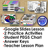 Australia Oceania PEGS Factors Lesson - Geography & Culture | Print & Digital