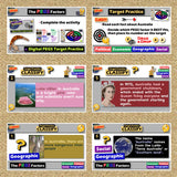 Australia Oceania PEGS Factors Lesson - Geography & Culture | Print & Digital