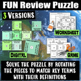 Map Skills Vocabulary Puzzle and Quiz Social Studies Stuff Lesson Resources