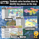 Digital Middle East Map Practice Activities North Africa and SW Asia Social Studies Stuff Google Lesson Resources