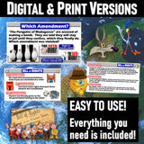 The Bill of Rights in Cartoons Constitution Activity & Worksheet - Microsoft Digital Resource