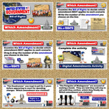 Bill of Rights Activity - Cartoons & Constitution Analysis | Print & Digital