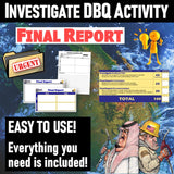 OPEC Investigation DBQ, Global Oil Supply & WalkAround Activity - Google Digital Resources