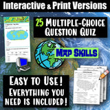 Map Skills Vocabulary Puzzle and Quiz Social Studies Stuff Lesson Resources