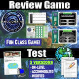 World Map Oceans and Continents Study Guide, Game, Tests Social Studies Stuff Lesson Resources