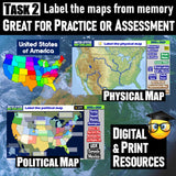 United States Map Practice | US Geography | Microsoft