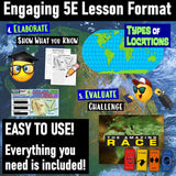 Types of Location Map Skills Practice Social Studies Stuff Lesson Resources Absolute and Relative