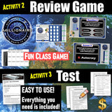 Evaluate Types of Government Study Guide, Review Game, Test Google Lesson Resources