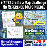 Central America Geography & Map Skills Practice Activities - Microsoft Digital Resources