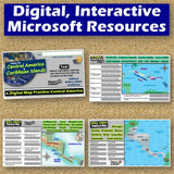 Central America Geography & Map Skills Practice Activities - Microsoft Digital Resources