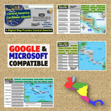 Central America Mapping Challenge - Countries, Capitals & Landforms