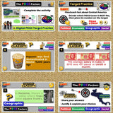 Central America PEGS Factors Lesson - Politics Economy Geography Social - Google Digital Resources