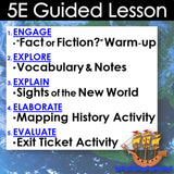 Columbian Exchange Lesson - Mapping Trade & Cultural Diffusion Activities